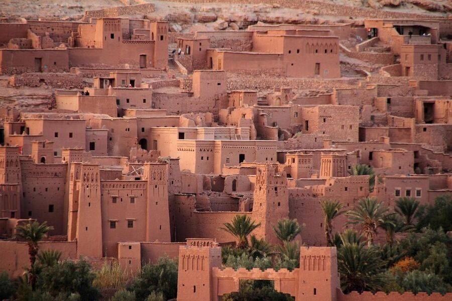 古堡一日游和古堡艾特·本·哈杜（Kasbah Ait Ben Haddou）