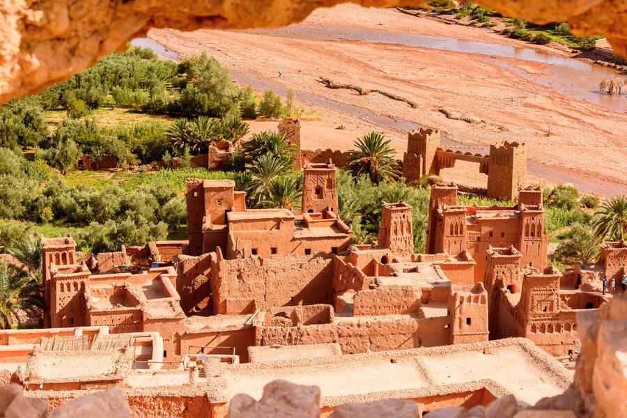 古堡一日游和古堡艾特·本·哈杜（Kasbah Ait Ben Haddou）