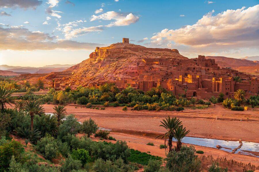 古堡一日游和古堡艾特·本·哈杜（Kasbah Ait Ben Haddou）