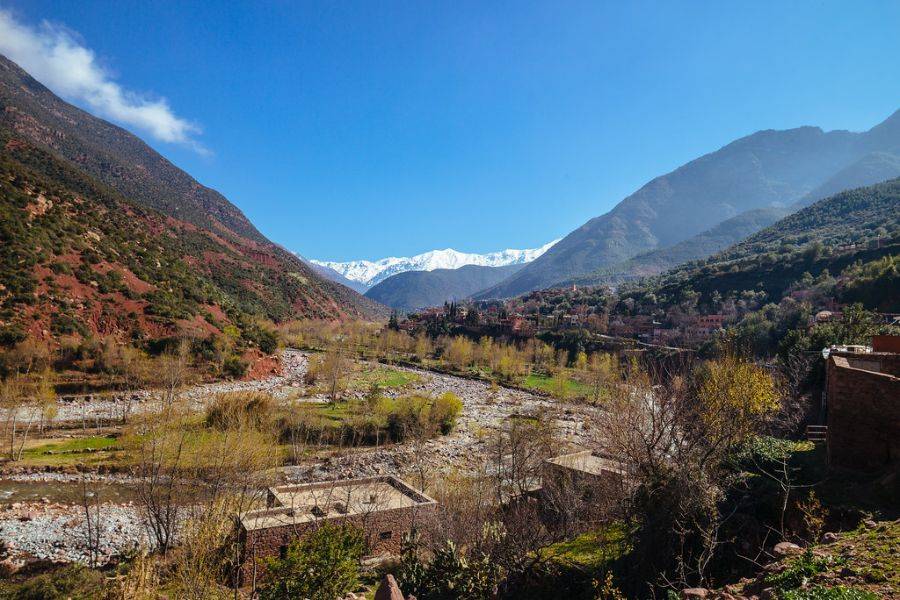 阿特拉斯山脉和滑雪胜地一日游