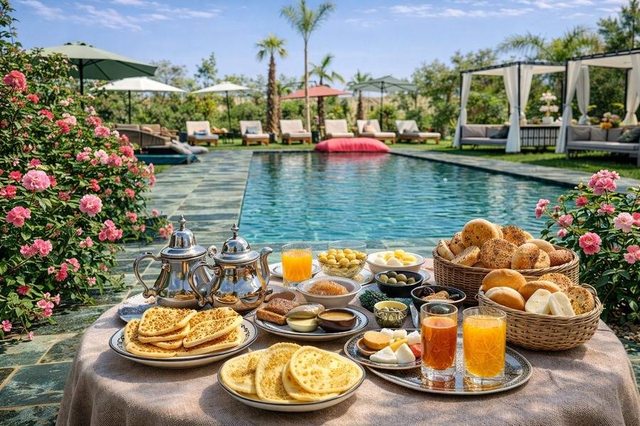 Marrakech Sunrise Balloon, Pool Day Pass & Lunch