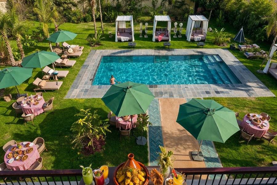 Marrakech Sunrise Balloon, Pool Day Pass & Lunch